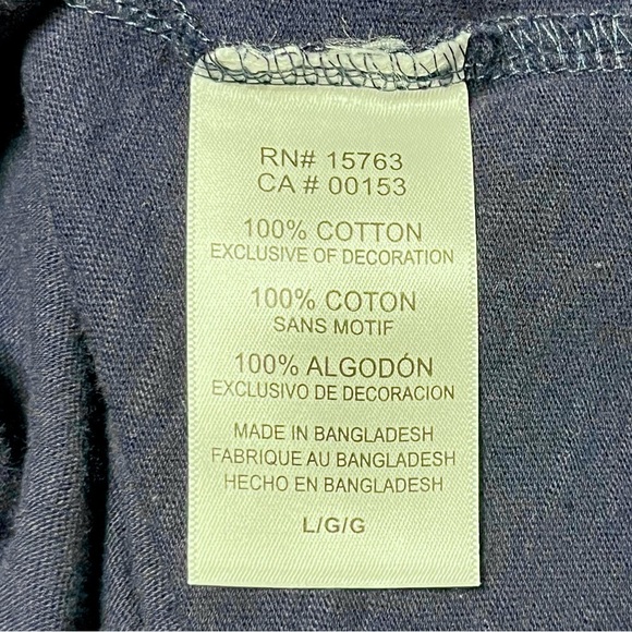 Auburn Tigers Champion Blue T-Shirt Size Large - Picture 7 of 8